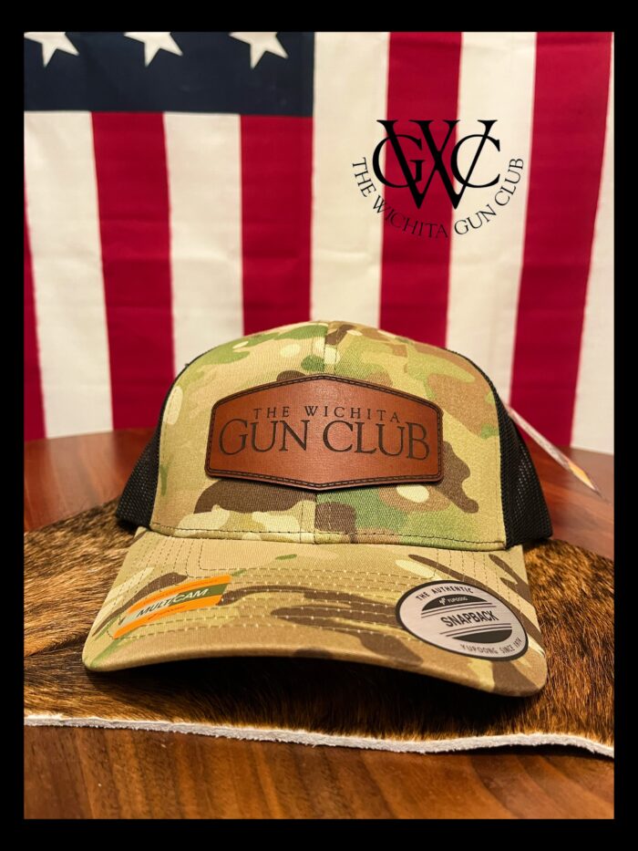 TWGC Richardson 112 Hat, Camo/Black Shield Patch