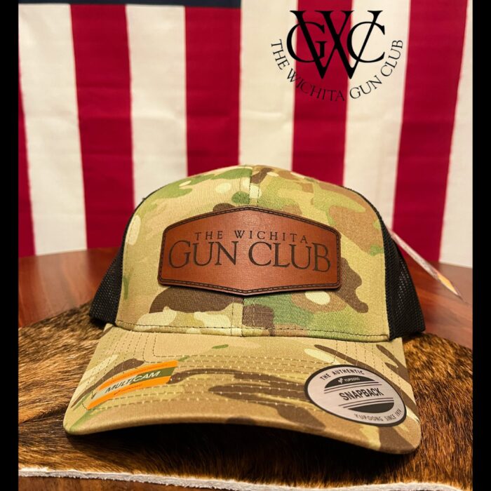 TWGC Richardson 112 Hat, Camo/Black Shield Patch