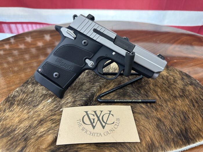 Sig P938 AG 9MM TWO TONE