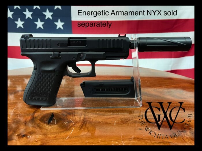 Glock 44 w Standard Barrel and Drop In Threaded Barrel, 22LR