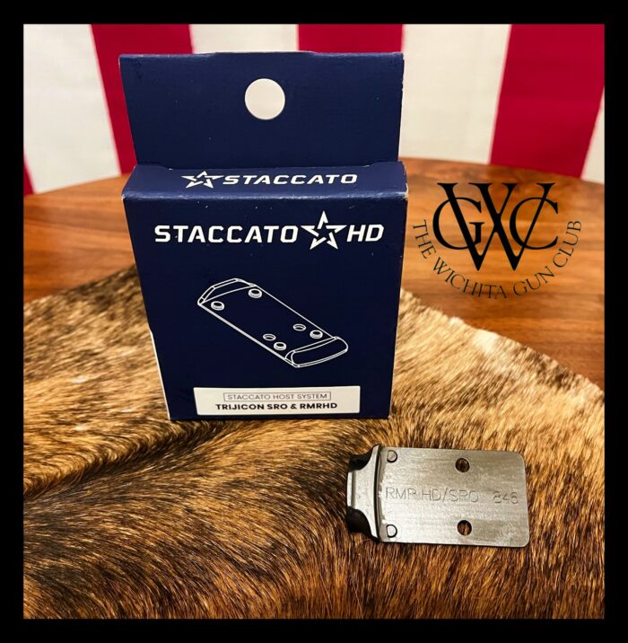 Staccato HD Optic Plate for Trijicon SRO/RMR HD