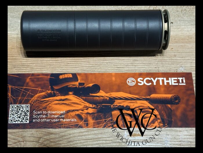 SilencerCo Sythe-Ti 7.62 Titanium Suppressor