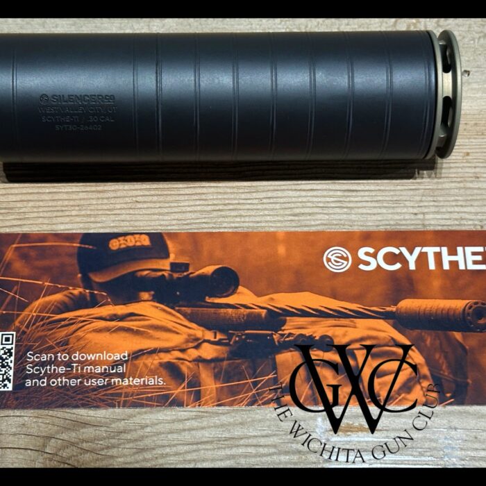 SilencerCo Scythe-Ti 7.62 Titanium Suppressor