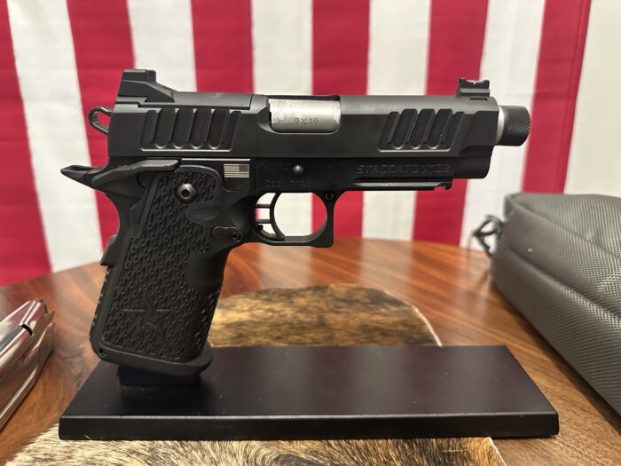 Pre-Owned Staccato C2 Threaded W/ 5 Mags and Plate