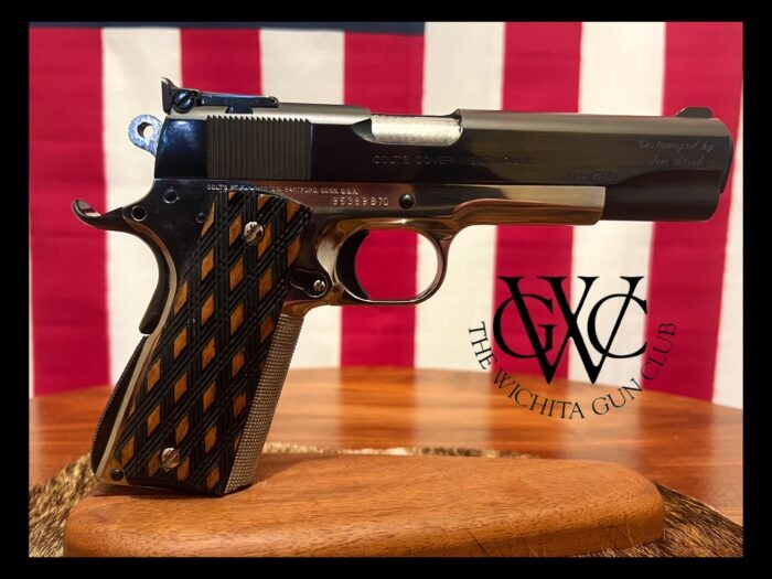 "Customized by Jim Stroh" 1981 Colt Mk IV Series 70 45ACP Government Model 1911