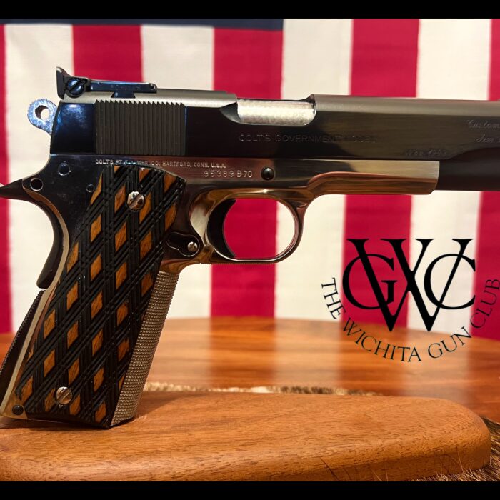 "Customized by Jim Stroh" 1981 Colt Mk IV Series 70 45ACP Government Model 1911