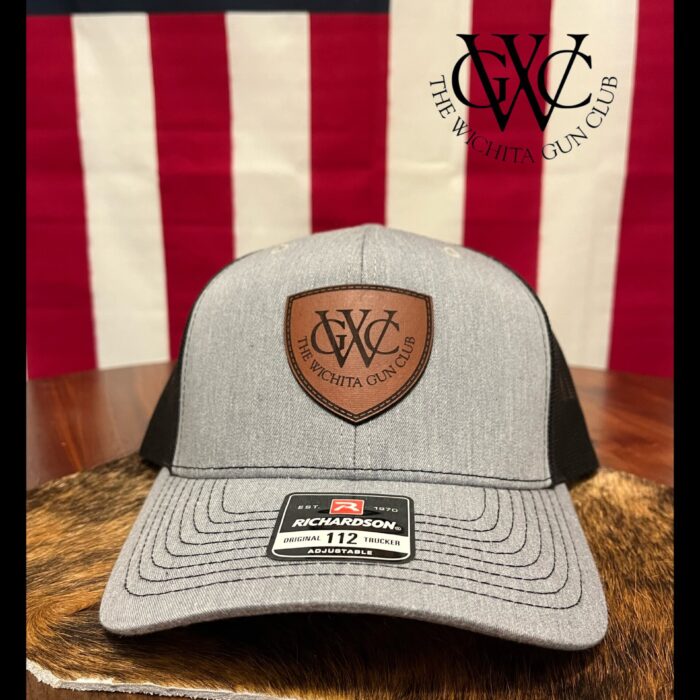 TWGC Richardson 112 Hat, Heather/Black Shield Patch