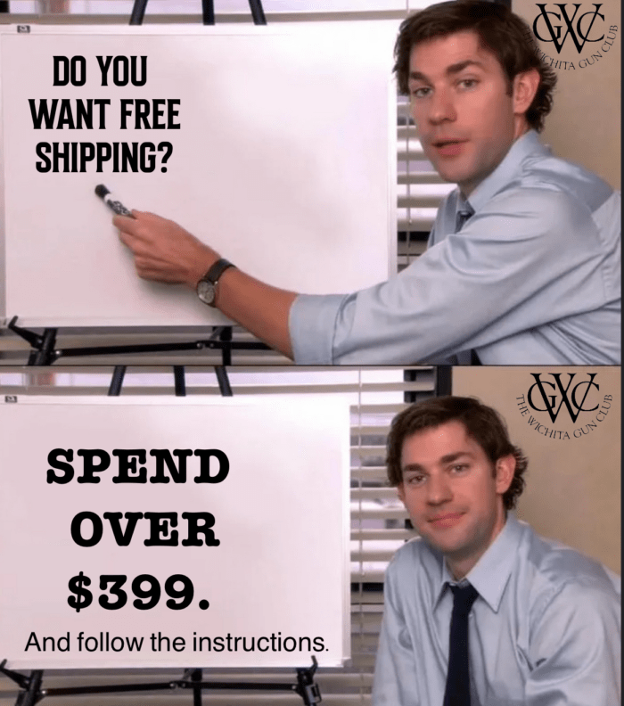 SPRING CLEANING: FREE SHIPPING ON ALL TWGC WEBSITE PURCHASES OVER $399.00