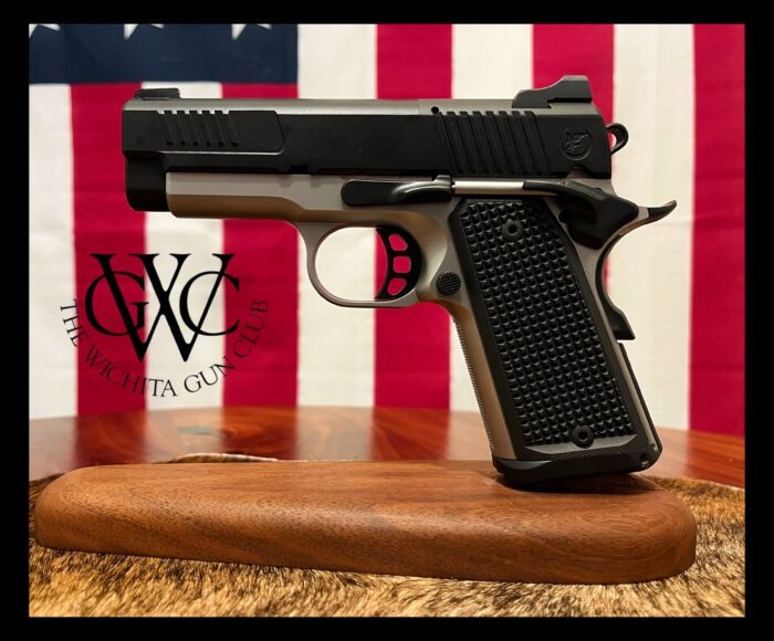 NIGHTHAWK CUSTOM COUNSELOR 9MM OFFICER MODEL 2-TONE AND I.O.S.