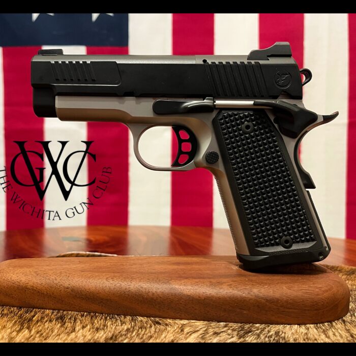NIGHTHAWK CUSTOM COUNSELOR 9MM OFFICER MODEL 2-TONE AND I.O.S.