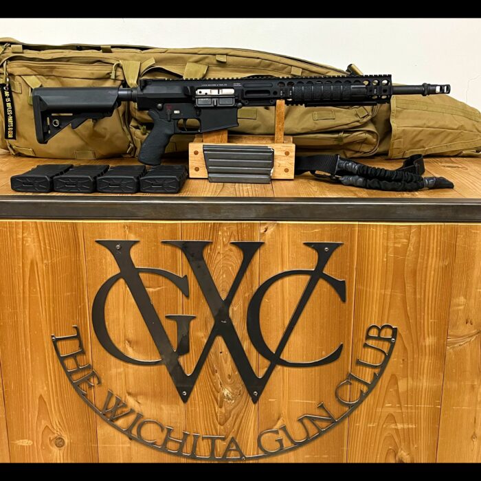 Pre-Owned Lewis Machine & Tool 16" MARS 7.62/308 Quad Rail Rifle