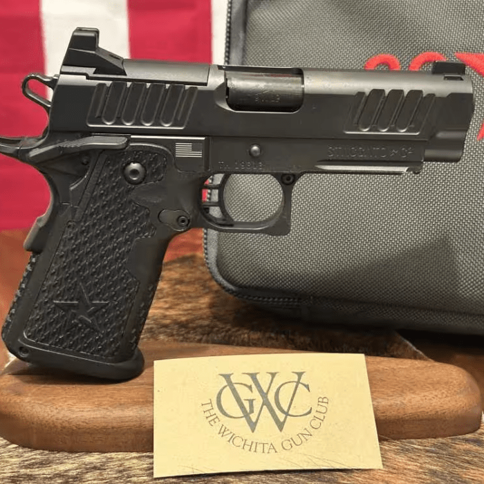 Pre-Owned Staccato C2 9mm With 8 Mags & Plate