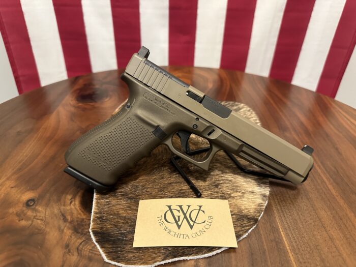 Glock 41 Gen4 5.3" ,45acp w/Night Sights and Bronze Cerakote