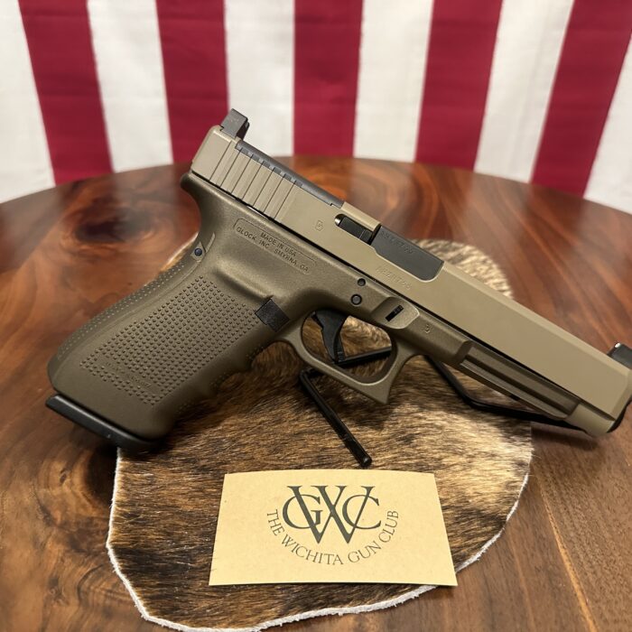 Glock 41 Gen4 5.3" .45acp w/Night Sights and Bronze Cerakote