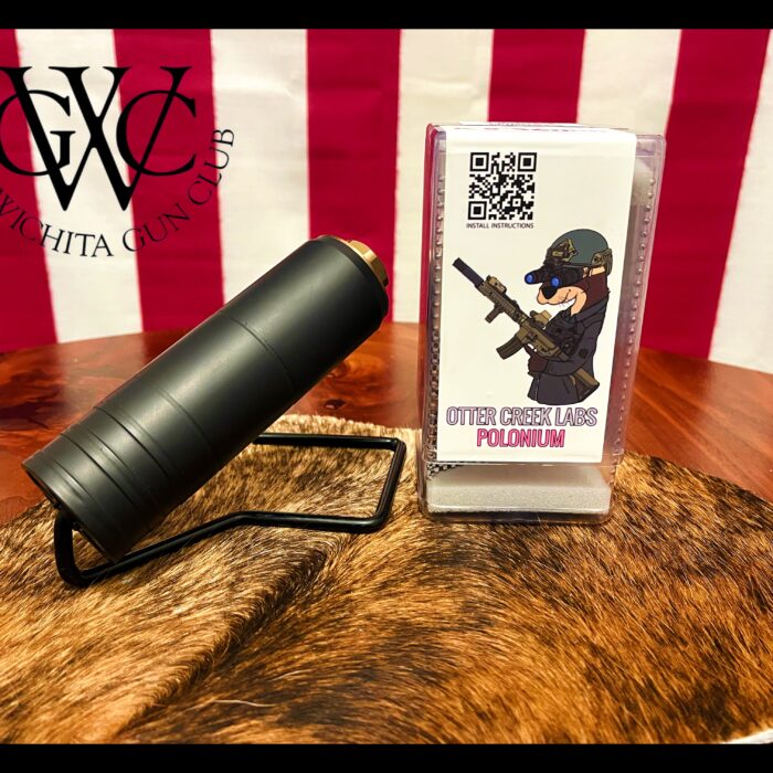 Otter Creek Labs Polonium 556-K Suppressor Cerakote Black