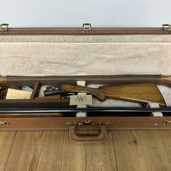 1954 Browning Superposed 20 Gauge – Engraved by Waffen Reich in Darmstadt Germany