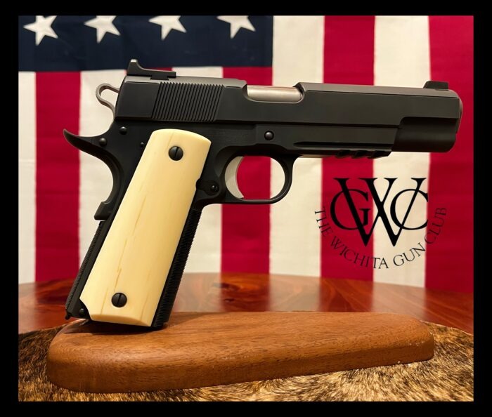 Heirloom Precision Jason Burton Springfield Armory Rail Gun in 45ACP, Now With Ivory Grips