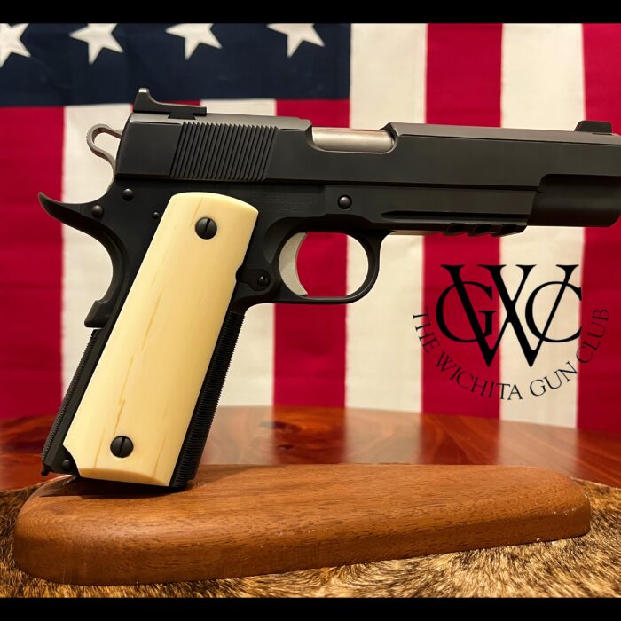 Heirloom Precision Jason Burton Springfield Armory Rail Gun in 45ACP, Now With Ivory Grips