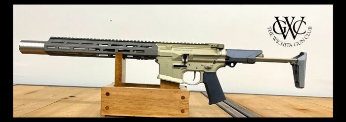 New Q LLC Honey Badger SD AH0964 (SBR) & GA5828 (Suppressor) Combo .300 Blackout