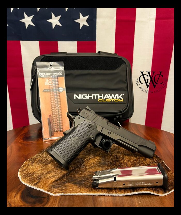 Pre-Owned Nighthawk Custom Trooper 9mm with Upgrades