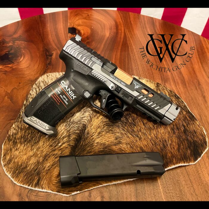 CANIK TTI COMBAT MECANIK SMOKE 9MM 4.6" 18-RD WITH MECANIK MO3 OPTIC