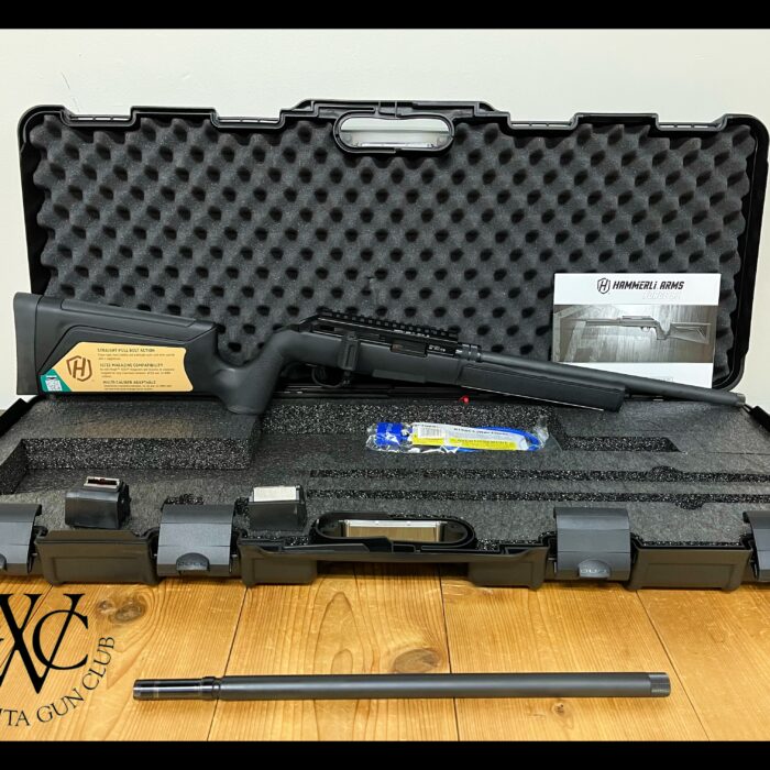 WALTHER HAMMERLI FORCE B1 LIMITED 22L/22WMR 9/10-RD BOLT ACTION RIFLE
