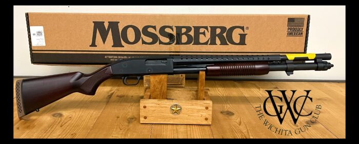 Pre-Owned Unfired Mossberg 590 Retrograde Pump Action 20" Barrel 12 Gauge 3" Chamber