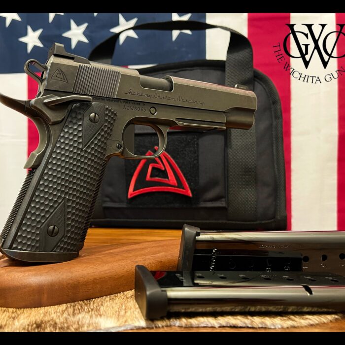Alchemy Custom Weaponry Quantico Government .45ACP with Vintage Classic Finish
