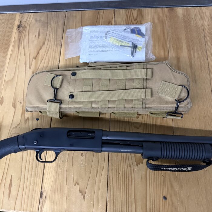 Pre-Owned Great Condition Mossberg Shockwave w/Side Saddle & Scabbard