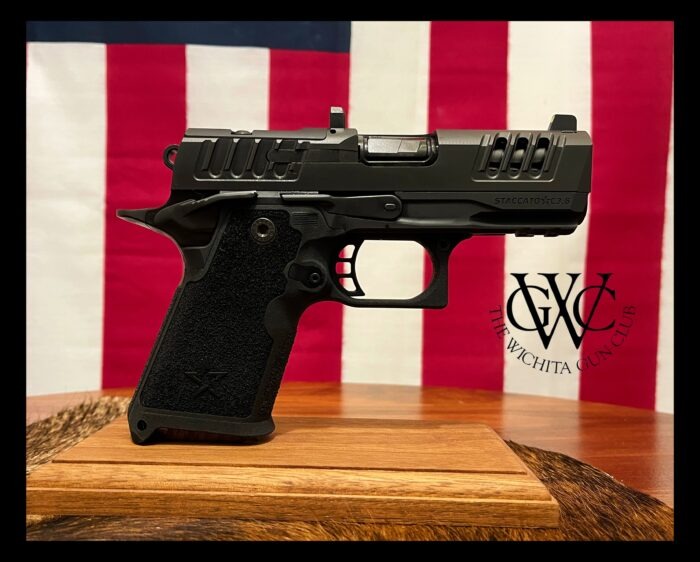 STACCATO PREMIUM C3.6 DLC BARREL TRIJICON NIGHT SIGHT 4X MAGS WITH X-SERIES SERRATIONS