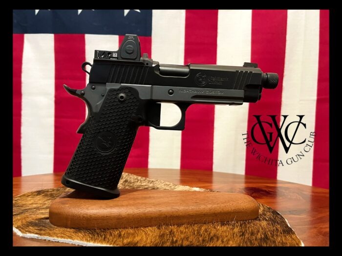 Pre-Owned Unfired Nighthawk Custom Shadow Hawk Threaded Barrel 9mm w/3.25 MOA RMR