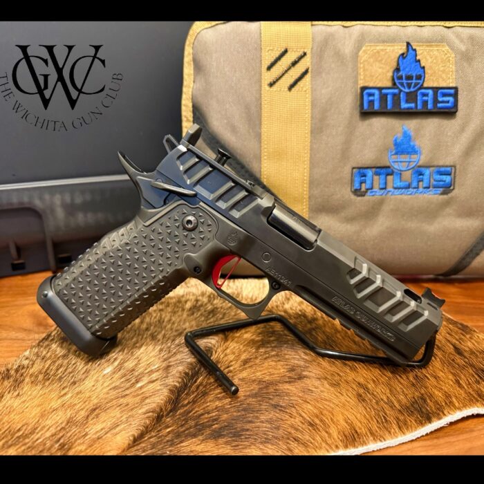 Atlas Gunworks Apollo v2 Perfect Zero 9mm w/Case & Red Trigger