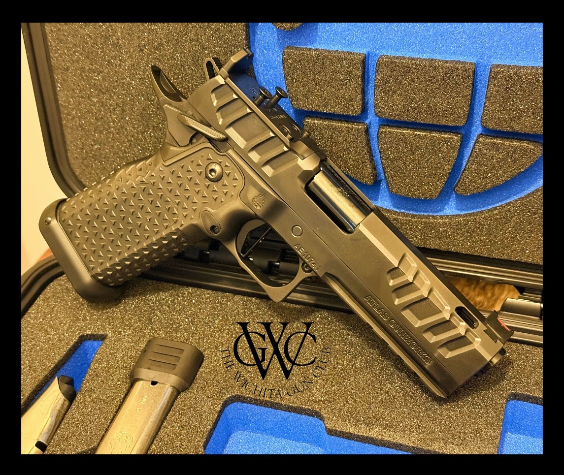 Atlas Gunworks Apollo v2 Perfect Zero 9mm w/Case & Black Trigger