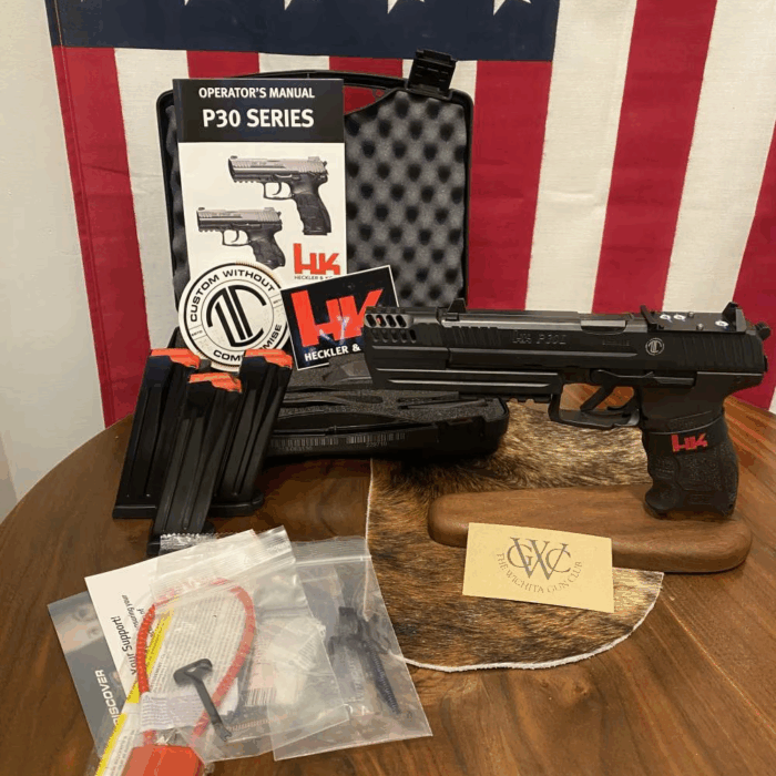 Pre-Owned HK P30L DA/SA Series Pistols by LTT w/ Wicked Compensator