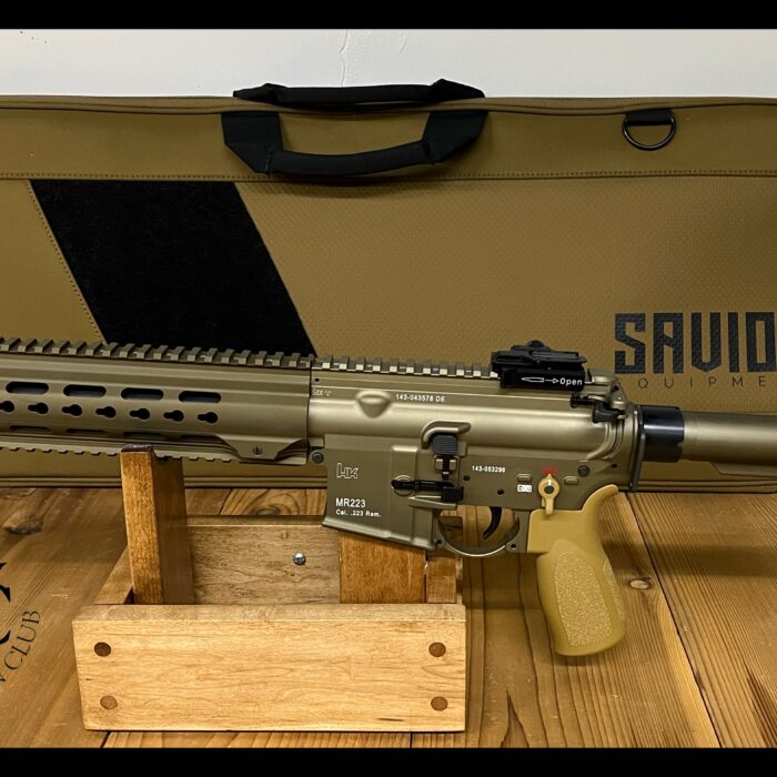 Pre-Owned Heckler & Koch MR223 pistol and an HK MR223A3/416 upper FDE