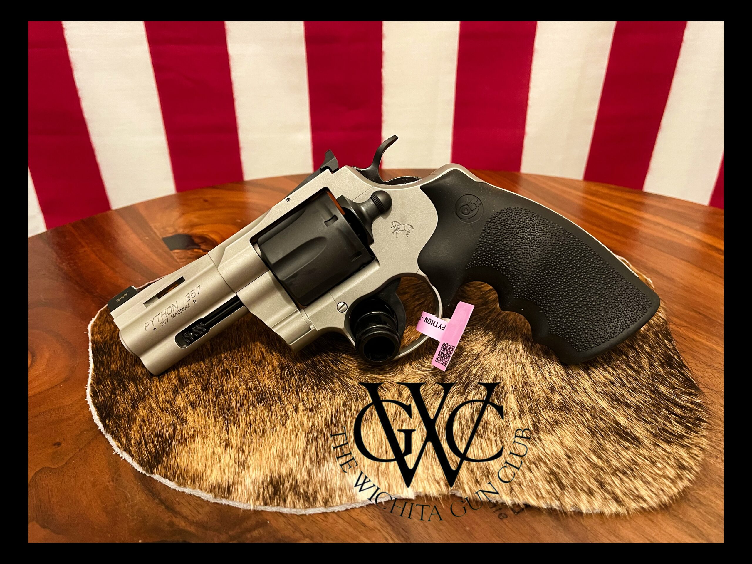 Colt Python Matte Two-Tone 357 Magnum • The Wichita Gun Club