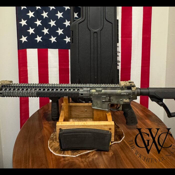 Pre-Owned Daniel Defense DDM4 V9 5.56 "Crocodile Camo" Limited Series AR-15