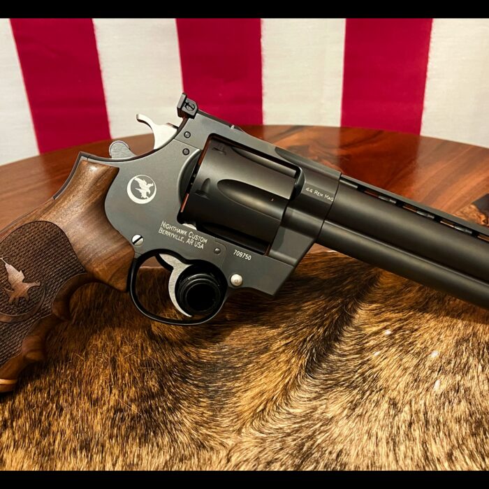 Korth Mongoose .44 Magnum 6" w/Hogue Checkered Korth Grips