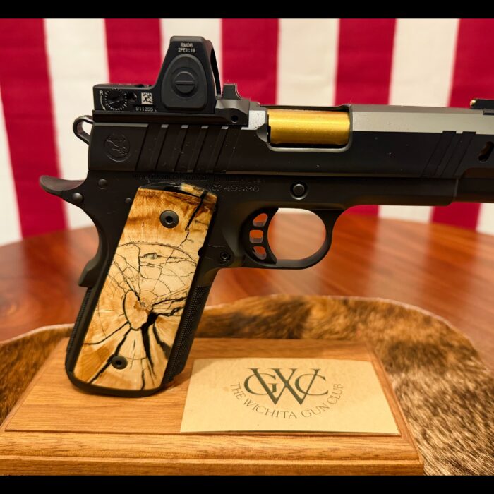 Pre-Owned Unfired Nighthawk Treasurer 9mm w/Mammoth Grips and RMR