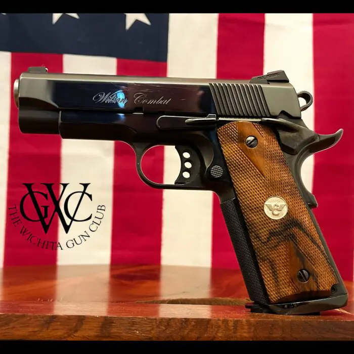 Wilson Combat Professional Supergrade Commander .45 ACP – Baron Blue Finish