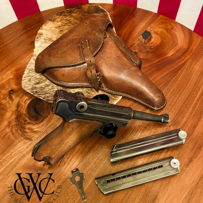 1938 Mauser P08 Luger – S/42 Code – All Matching – Rig Included