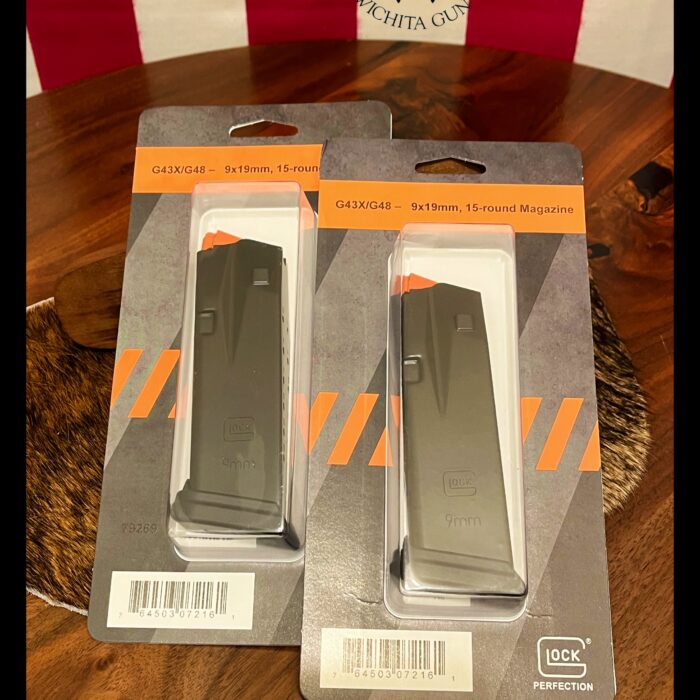 GLOCK 43X/48 9MM 15-RD MAGAZINE