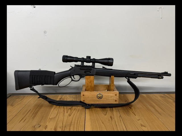 Henry H010X .45-70 Government – Modern Lever-Action Power, Scope & Ammo