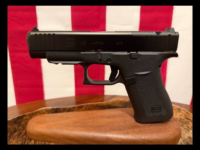 Glock 48 MOS 9mm – Optics Ready with 15+1 Capacity