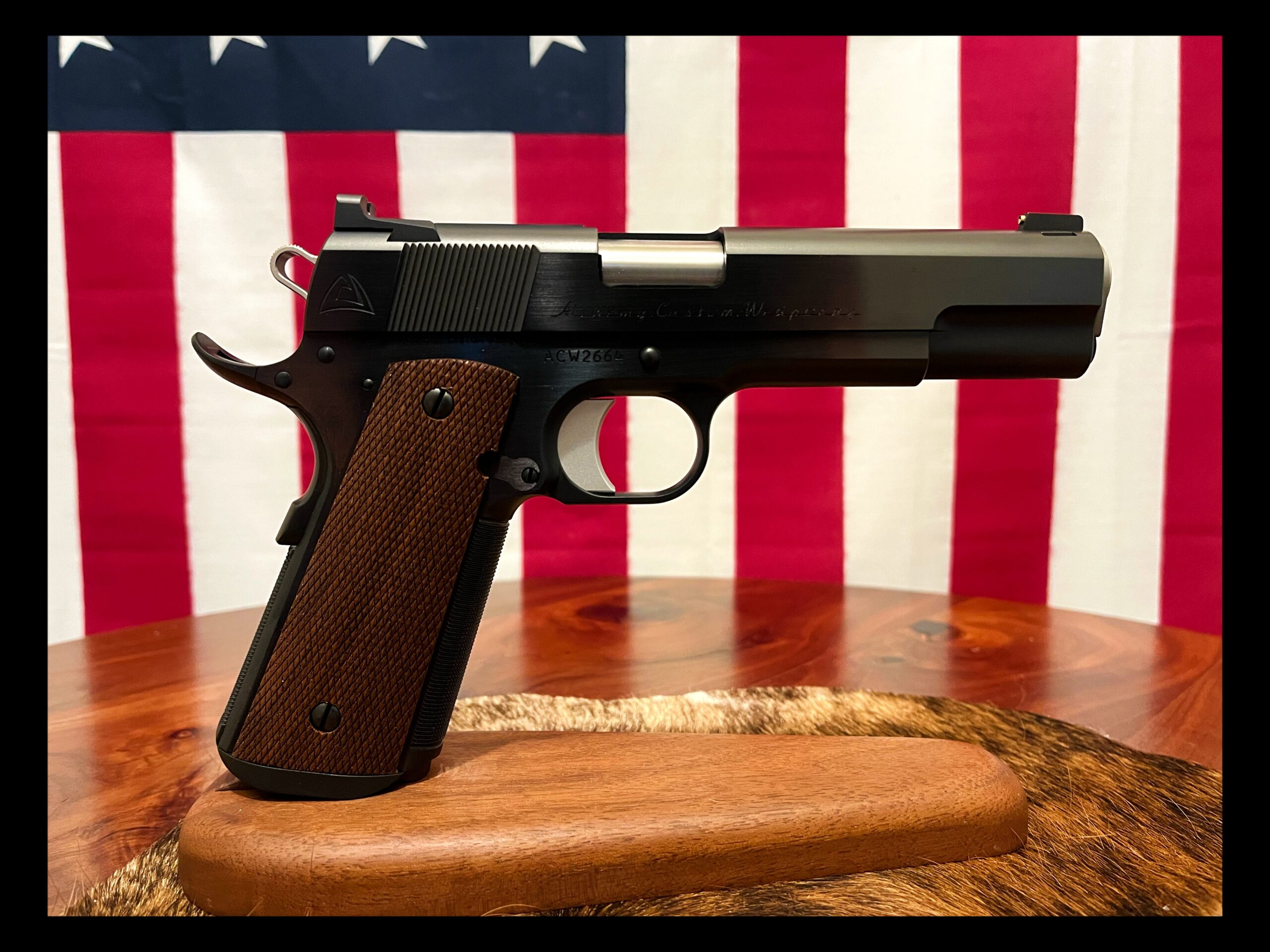 Alchemy Custom Weaponry Prime 9mm 5" Gold Bead Front Sight