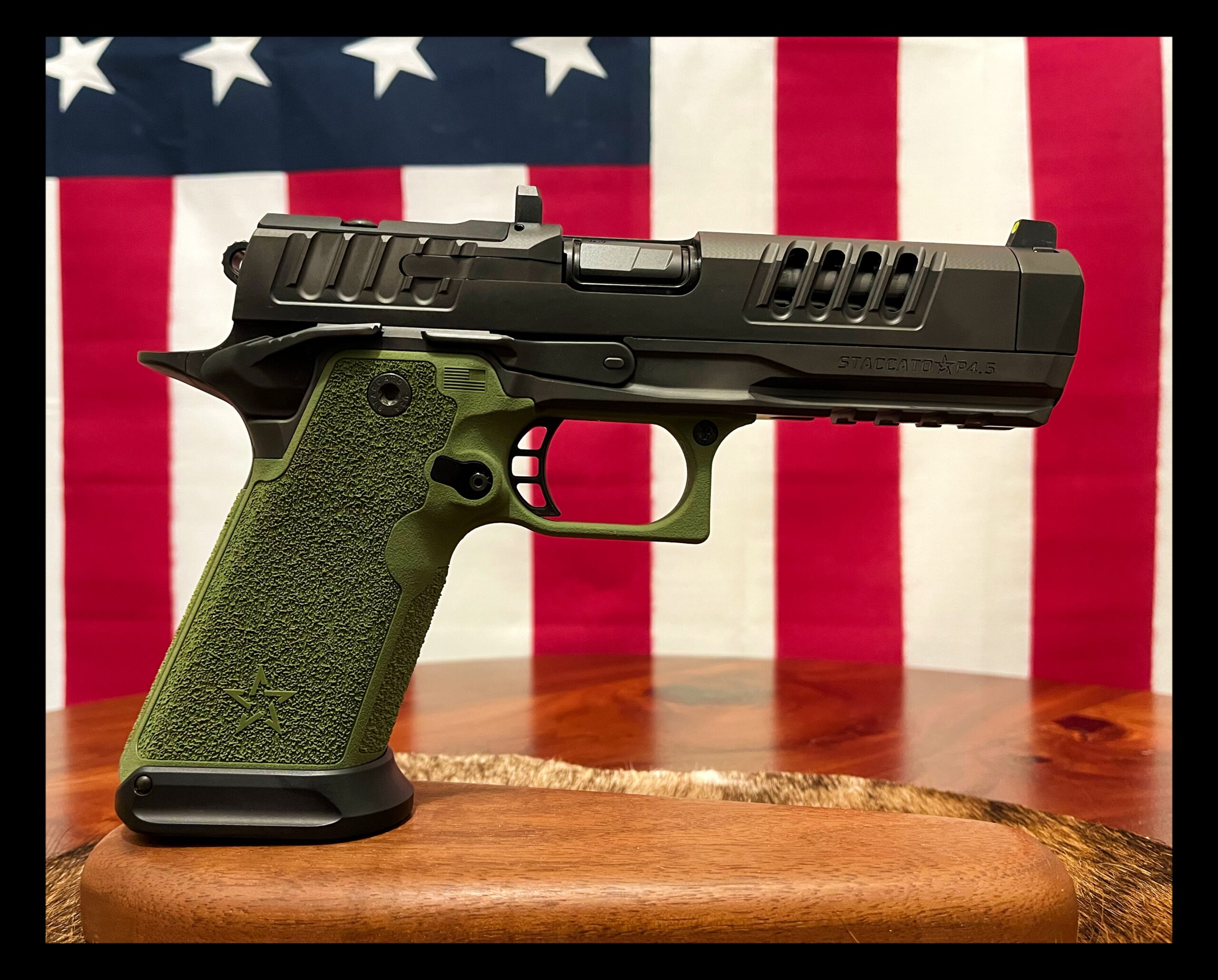 Staccato HD P4.5 X-Series Green Premium Package 9mm Pistol 4.5″