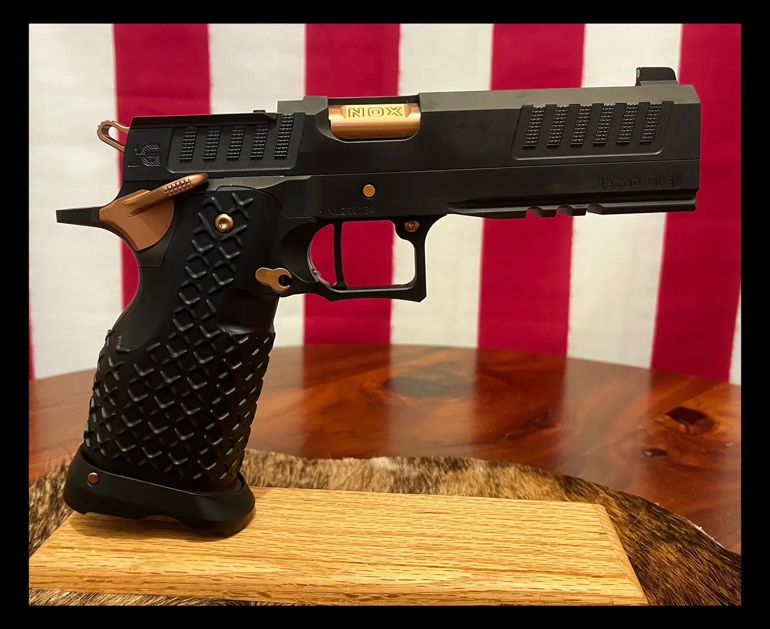 Jacob Grey Nox 9 Limited 9mm 5" Barrel 2- 17rd Magazines