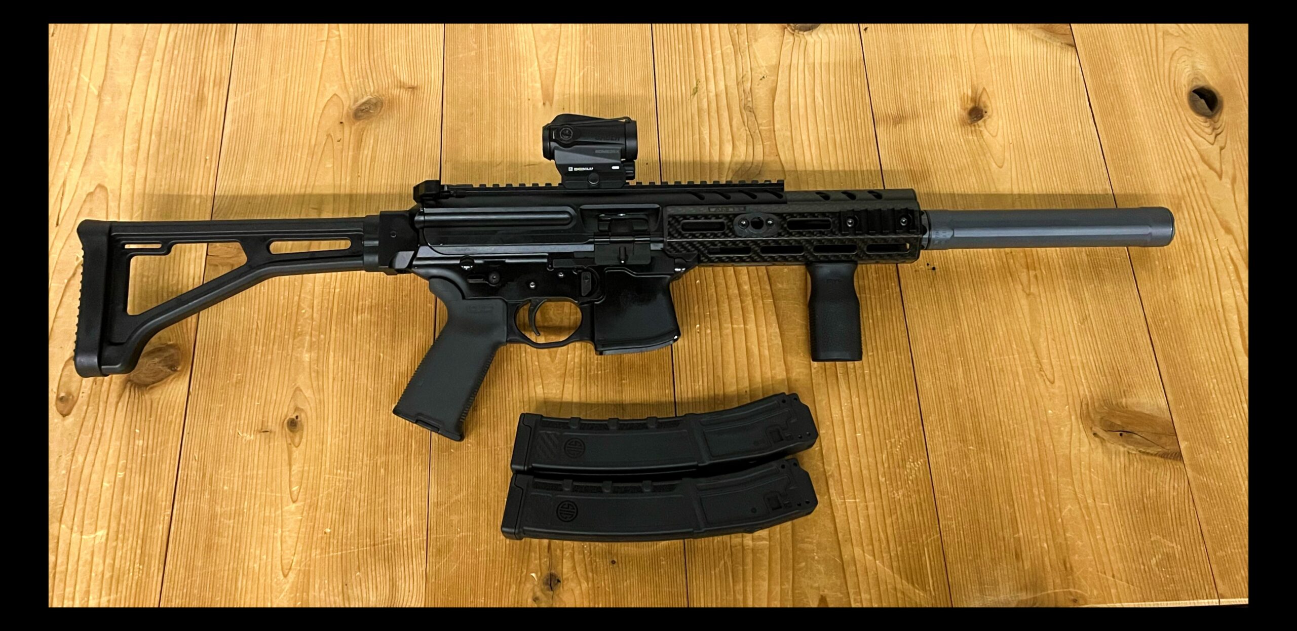 SIG MPX 9mm SBR — JP Enterprises Tuned | SureFire SF Ryder 9-Ti