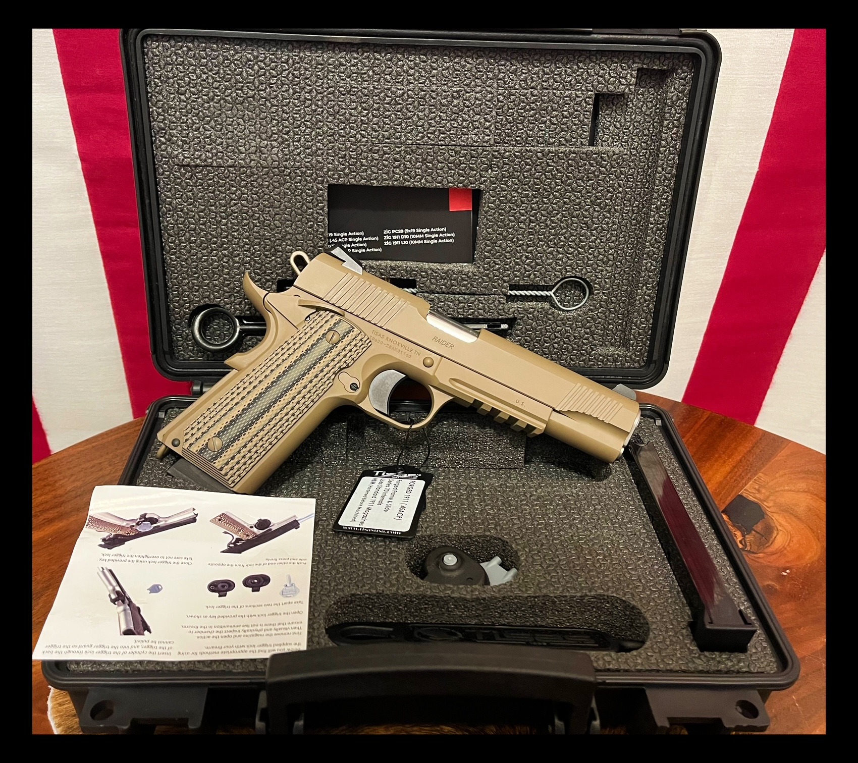Tisas Raider 45acp, Pre-Owned/Unfired
