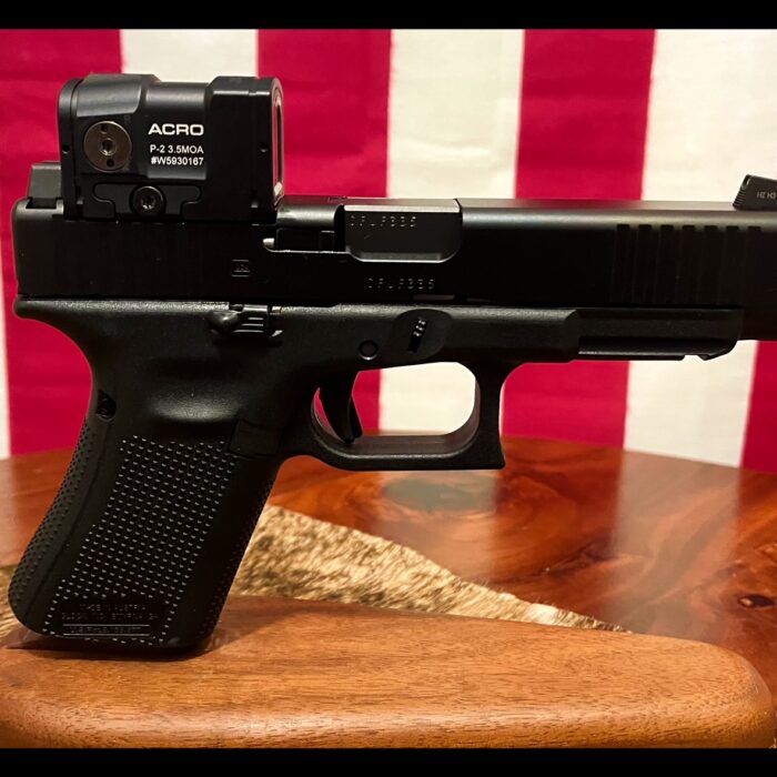 Glock 47 Cut to take 19 mags w/Aimpoint Acro P-2 3.5MOA Red Dot